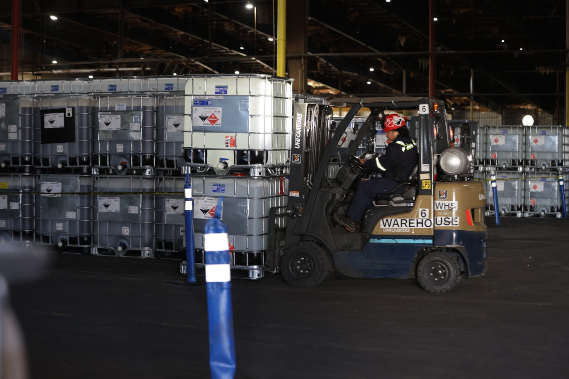 Element Chemicals warehouse operations